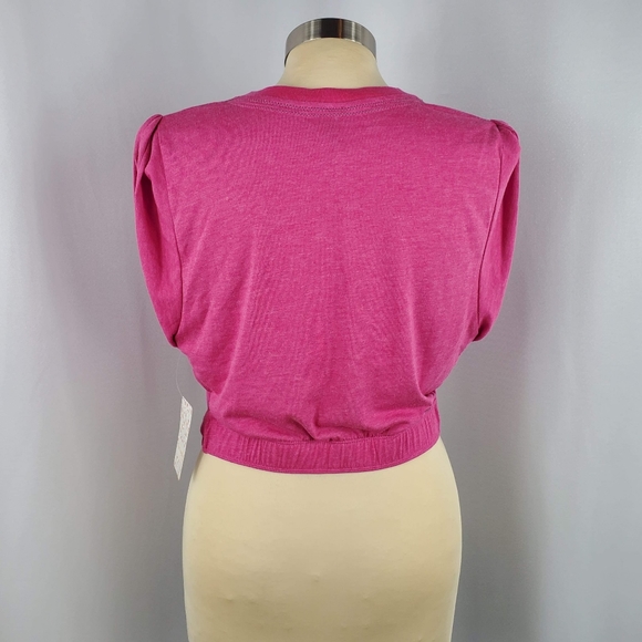 💥Just In💥Free People Open Front Crop..Sz M - Picture 3 of 5